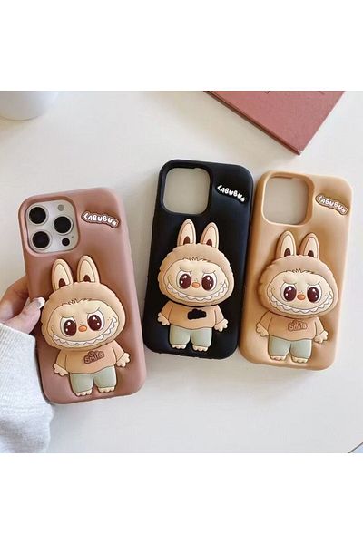 Generic Labubu Cute Cartoon Mobile Case for iphone 11 Pro Max – Shockproof Protective Phone Cover