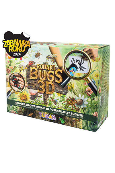 Tuban Set TUBI JELLY (gel modelator) cu 6 culori – INSECTE