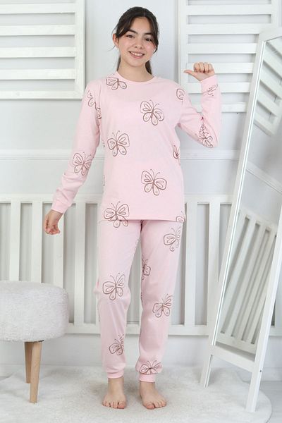 ZUZUNGA Butterfly Garden Patterned Girl's Pajama Set