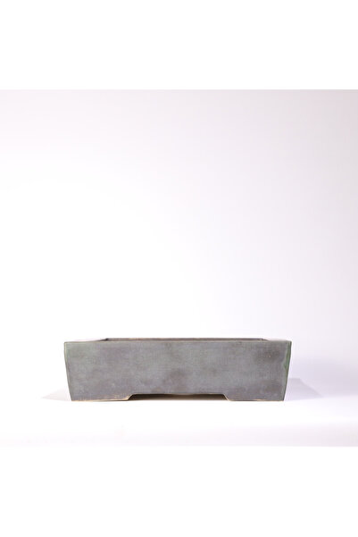 SEIKA Köşeli Bonsai Saksısı No.2-Sırlı (30cm)