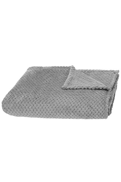 Springos fluffy blanket, 150x200cm, gray