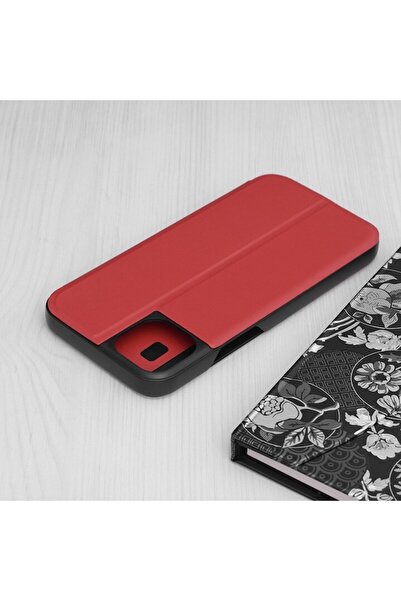 OEM Case for iPhone 14 Plus, -Leather, Red