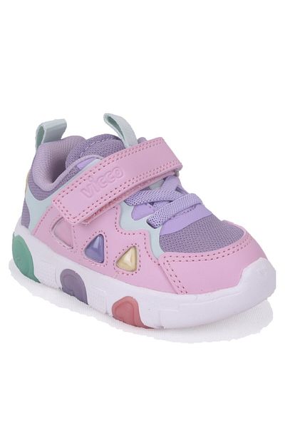 Vicco Phonex 346B25K209 Lilac Orthopedic Lighted Girl's Sports Shoes