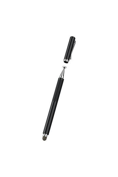 GERICOM Stylus stilou GERICOM, compatibilitate universală, vârf flexibil, 180 de grade, capac magnetic, negru