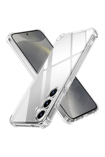 SOFAL Carcasă transparentă din silicon pentru Samsung Galaxy S24 / Y25