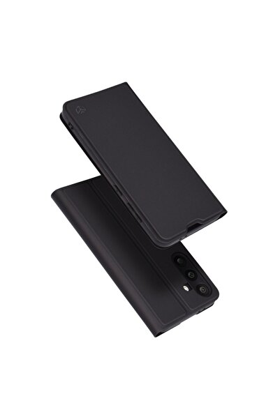 GERICOM Husa pentru Samsung Galaxy M56, L23, Piele ecologica, Black