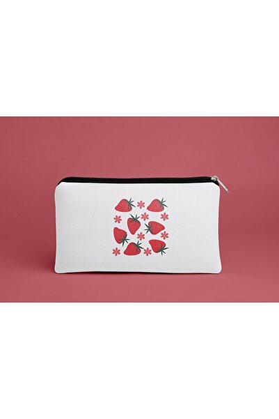 riyaz فراولة |   حامل أقلام هامبيز مطبوع، حقيبة يد، حقيبة قماش