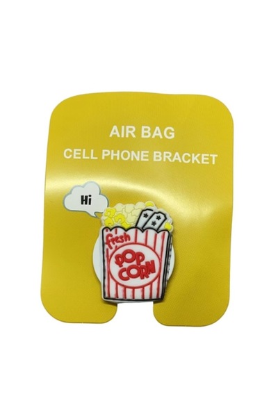 OEM Popsocket for phones or tablets, 1.8 x 2 x 0.25 inch, Popcorn Model