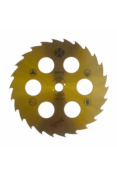 İMAYA DAİRE TESTERE DELİKLİ (BİLENİR) 305MM SK-5 JAPON ÇELİĞİ TIRPAN İÇİN