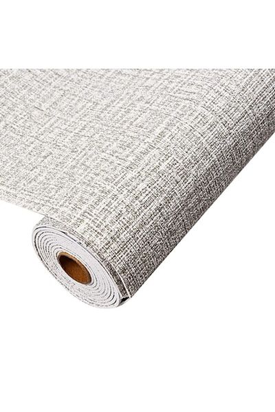 awwaline Self-adhesive 3D Wallpaper Roll, grey, Embossed Design, 280 x 50 cm