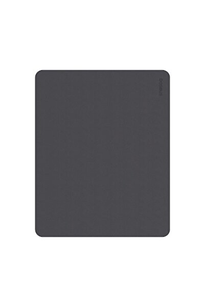 GERICOM Mousepad pentru birou sau gaming, piele ecologica, 21x26x0.2cm, Gri s...