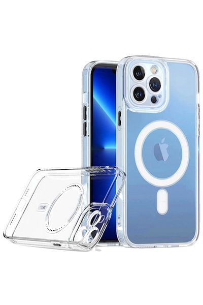 SOHO Protective Case for Apple iPhone 16 Plus, MagSafe, TPU, Transparent