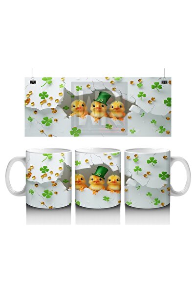 Luluyen كوب برسيم Lucky Chicks الذي يحب الأطفال الحليب