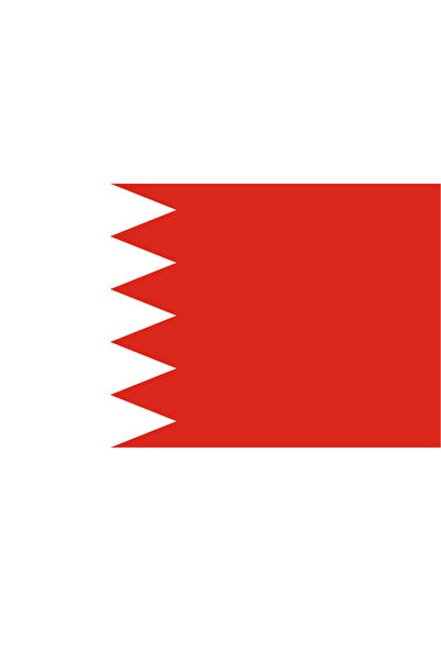 Ti Play Pictură de perete cu steagul țării BAHREYN 45x27CM Pictură din PVC fă...