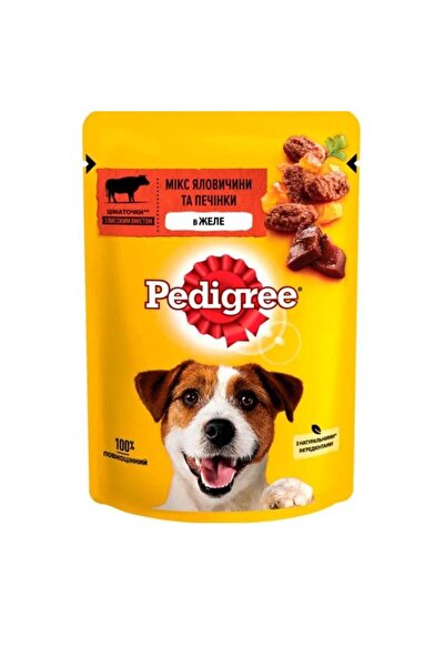 Pedigree Pedigre Sığır Etli Kuzulu Köpek Konservesi 100 gr * 24 Adet