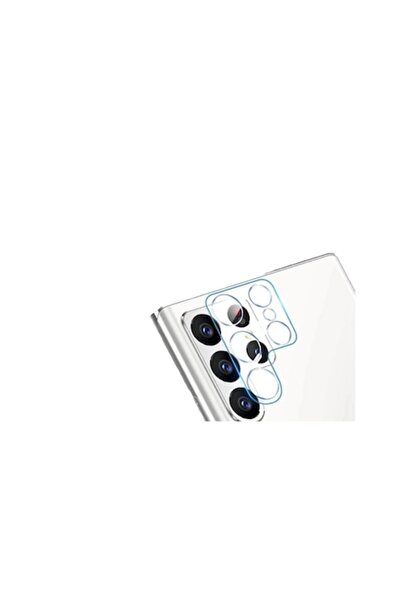 OEM Protecție de cameră din sticlă securizată pentru Samsung Galaxy S22 Ultra, 9H, transparentă