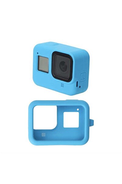 Bibilel Silicone Protective Case for GoPro Hero 8, Blue