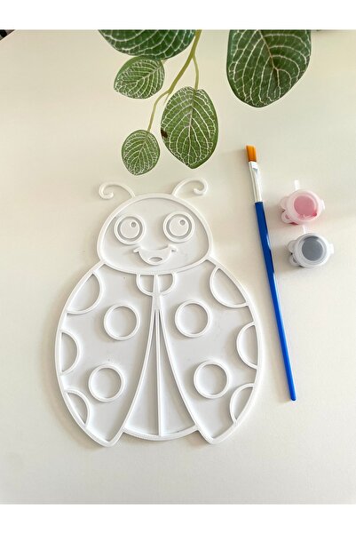 By Selen Suyolcu Uğur Böceği Çocuk Boyama Seti