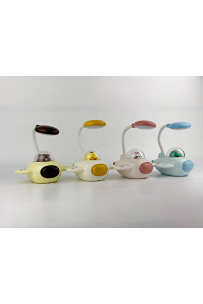 BAK GEL AL Çocuk Odası Uçak Tasarımlı LED Masa Lambası, Uyumlu  Dekoratif Bebek Odası Işığı, Sevimli Figürlü