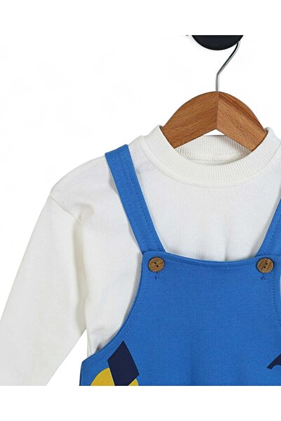 voyyo kids baby Baby Boy Printed, Salopet / Gardener Jumpsuit and Underwear Set 6-9-12-18-24 Months