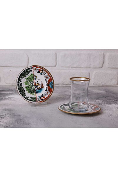 RiverWorld River World 12 Piece Tea Set for 6 People Hyb 6 Series