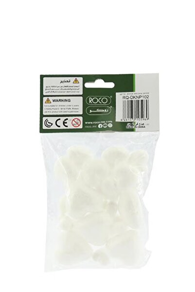 Roco White Heart Foam Art – Lightweight Decorative Craft Shape