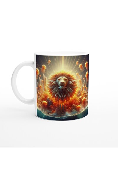 Luluyen Leo Printed Coffee Mug - Astral Submarine World Vs3