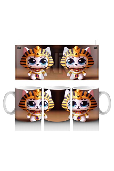 Luluyen كوب فرعون القطط لمحبي الحليب للأطفال