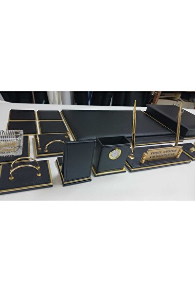 Yeşilsümen MELİKŞAH SİYAH VE GOLD KİŞİYE ÖZEL İSİMLİKLİ LÜKS TASARIM SÜMEN VE...