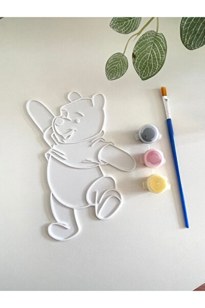 By Selen Suyolcu Winnie Pooh Çocuk Boyama Seti