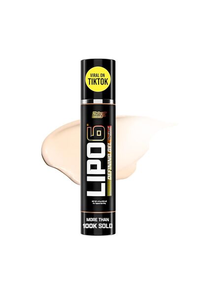 Nutrex Research جل ليبو-6 المُحدد | كريم ساخن مُعزز للتعرق لشد البشرة وتقويته...