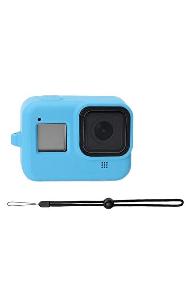Bibilel Silicone Protective Case for GoPro Hero 8, Blue