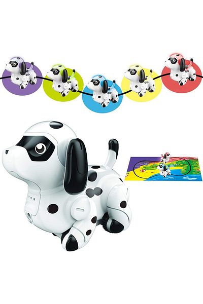 Toybox Kids Intelligent Robot Dog Line Follower Toy Mini Robot Educational Kids Toy Small Robot