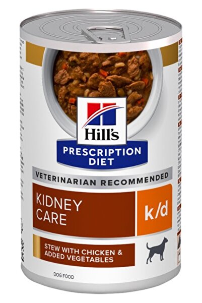 Hill's Prescription Diet Kidney Care K/d Tavuklu Köpek Konservesi 354 gr x 6 ...