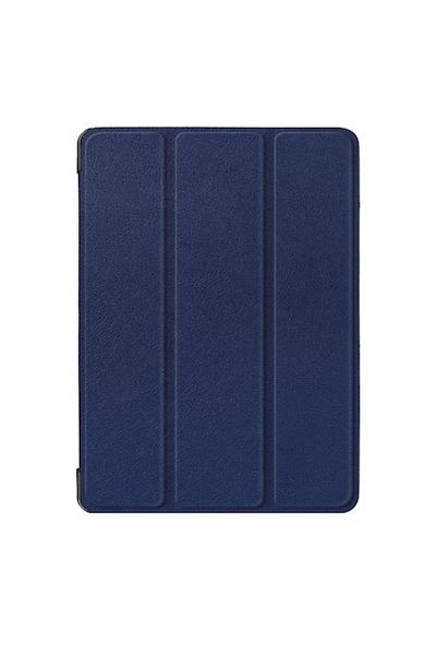 Bibilel Book Cover Case for iPad Mini 6 2021, Artificial Leather, Blue, KOF-BBL6680
