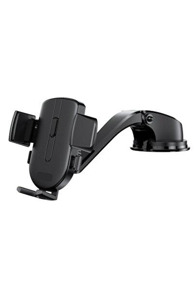 OEM High-quality black car phone holder with adjustable 360-degree rotation