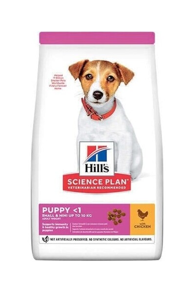 Hill's Small Mini Küçük Irk Tavuklu Yavru Köpek Maması 1,5kg