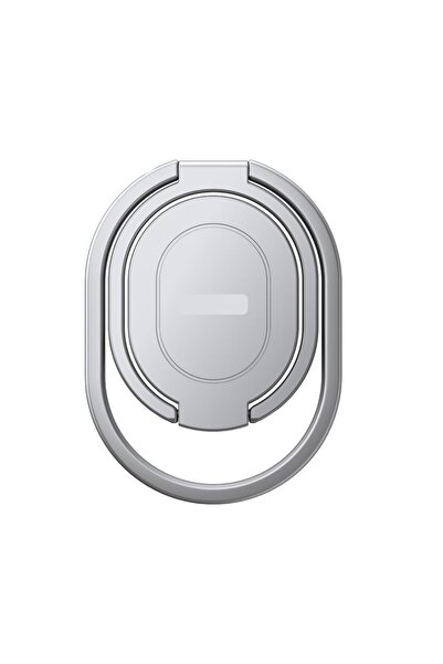 OEM Suport inelar versatil pentru telefon sau tabletă, rotație completă la 360 de grade, argintiu