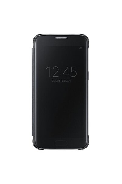 Bibilel Husa flip cover, Mad Clear View Case, pentru Samsung Galaxy A3 2017, ...