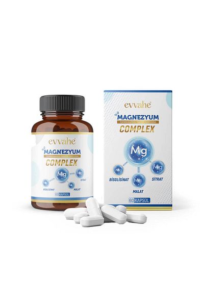 EVVAHE DOĞAL Magnesium Containing Capsule Food Supplement