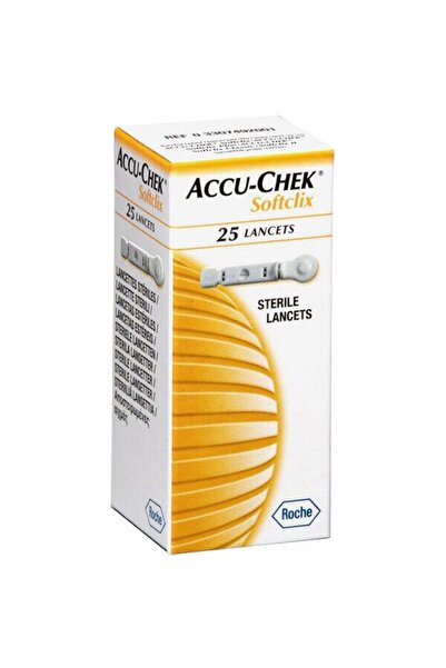 Softclox Accu-Chek Softclix Blood Lancets, 25 pcs