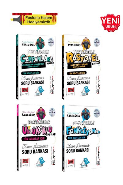 Yargı Yayınları 2026 - Tüm Adaylar İçin Taktiklerle Matematik Konu Anlatımlı ...