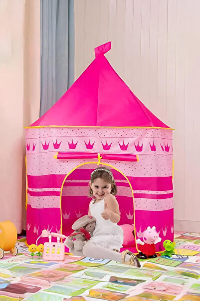 DEMPOWER Şato Şekilli Katlanabilir Çocuk Oyun Çadırı