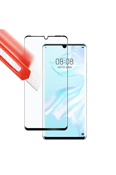 OEM 9H Tempered Glass Screen Protector for Huawei P30 Pro - Black