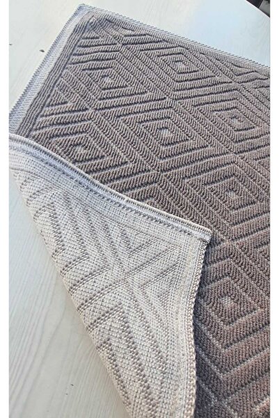 aktartekstil BUKLE %100 PAMUKLU KİLİM DOĞAL