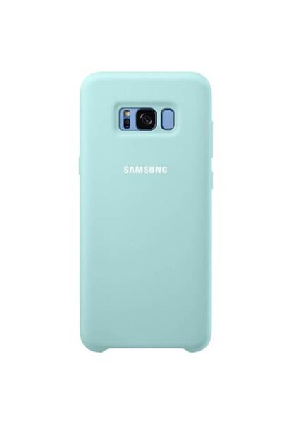 Bibilel Protective Silicone Back Case for Samsung Galaxy S8 Plus, Ultra Slim, Light Blue