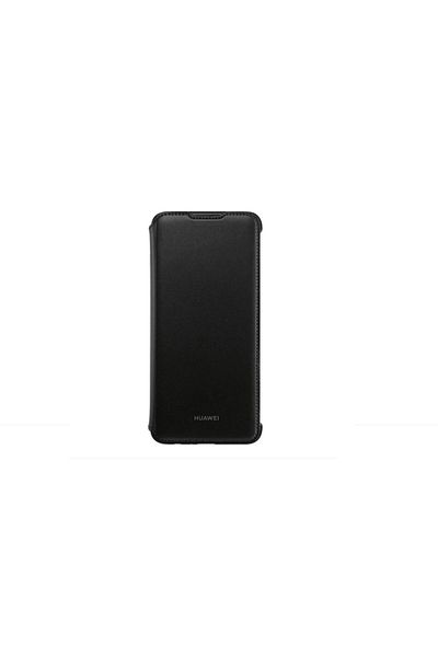 Huawei Wallet Case for P Smart Plus 2019, Card Pocket, Flip Cover, Black