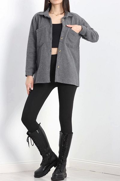 STILVANA Double pocket stamp shirt