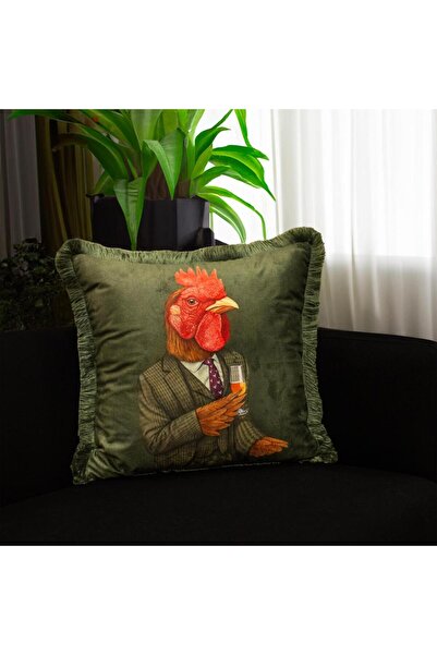 Adawall Mr. Cocherel Pillow/Cushion (Filler Bead Fiber, Nation. Washing and Fading Certificate)