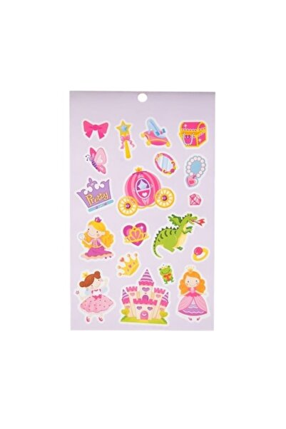 Bibilel Kids Caiet cu 150 de stickere, Personaj Prințesă, Multicolor, JMB-BBL...